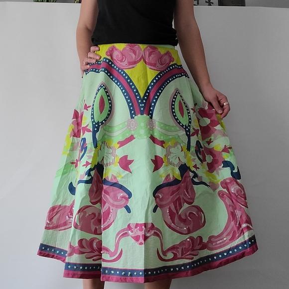 By Deep Los Angeles floral skirt - Picture 7 of 11